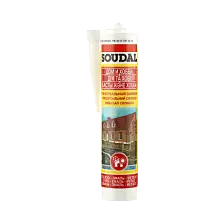 Герметик универсальный SOUDAL силиконовый бесцветный 280мл