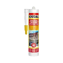 Герметик силиконовый SOUDAL универсальный серый 280мл